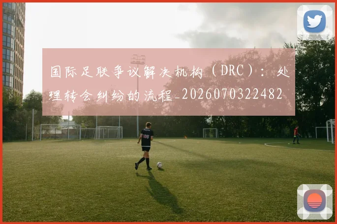 国际足联争议解决机构（DRC）：处理转会纠纷的流程_20260703224821